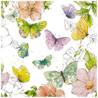 Serviette "Enchanted Butterflies" Serviette "Enchanted Butterflies" von HOME FASHION