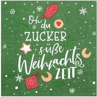 Serviette "Zuckersüße Zeit" von HOME FASHION