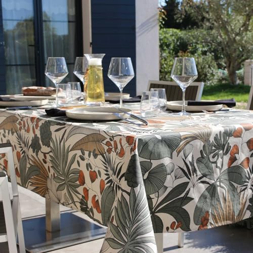 HOME MAISON Sud Etoffe Tischdecke, rechteckig, aus Baumwolle, beschichtet, bronzefarben, 150 x 250 cm HOME MAISON Sud Etoffe Tischdecke, rechteckig, aus Baumwolle, beschichtet, bronzefarben, 150 x 250 cm von HOME MAISON