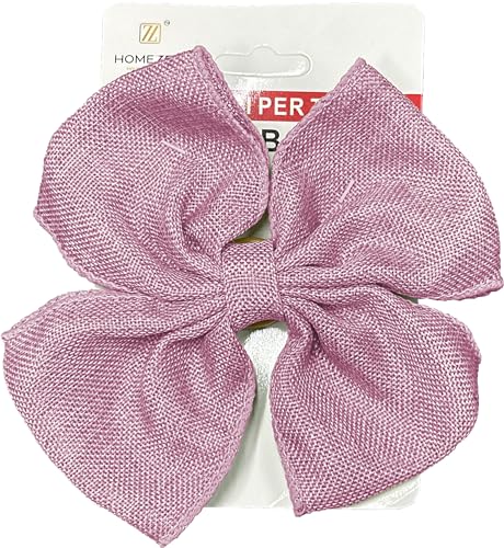 CHIFFON Raffhalter Schleife Ästhetische Vorhang Clip Art Ribbon für Dekoration für Wohnzimmer zu Hause (Rosa) von HOME ZEN HOUSEHOLD LINEN