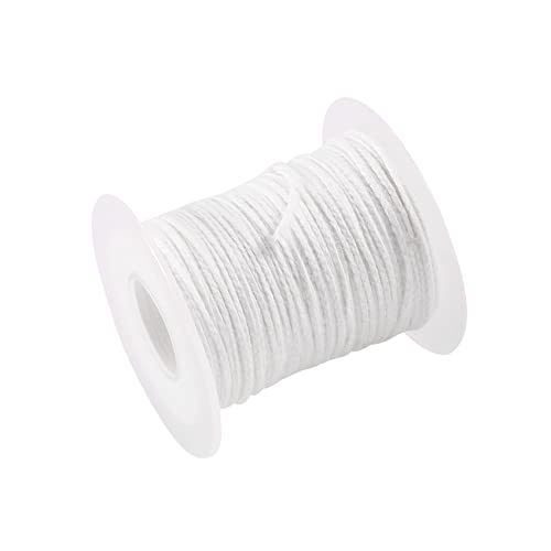 HOMEDEK Kerzendocht, Flachdocht, Runddocht, Lampendocht, Spule - 61 M, fuer die Herstellung Von Kerzen HOMEDEK Kerzendocht, Flachdocht, Runddocht, Lampendocht, Spule - 61 M, fuer die Herstellung Von Kerzen von HOMEDEK