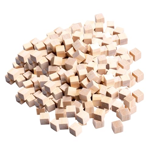 500 Stück Holz Würfel Blanko 10mm Holzwürfel Quadratische Holzblöcke DIY Natur Holzklötze Kleine Holzquadratblöcke für Malen Handwerk Schnitzen Bausteine 500 Stück Holz Würfel Blanko 10mm Holzwürfel Quadratische Holzblöcke DIY Natur Holzklötze Kleine Holzquadratblöcke für Malen Handwerk Schnitzen Bausteine von HOMEJOY