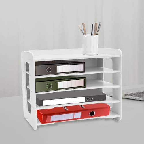 HOMEONENIC 5 stufiger Desktop Organisator Briefablage Ablagefächer Stapelbar Ordentliches Aufbewahrungsregal 34x25x26.5cm Ablagefächer Schubladenbox für Büro Zuhause Schule HOMEONENIC 5 stufiger Desktop Organisator Briefablage Ablagefächer Stapelbar Ordentliches Aufbewahrungsregal 34x25x26.5cm Ablagefächer Schubladenbox für Büro Zuhause Schule von HOMEONENIC