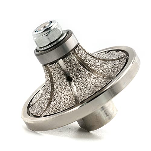 HOMESOM Diamant Hand Profiler B20, halbe Bullnose Vaccum gelötete Profil Rad Metall Abdeckung Router Bit für Marmor Granit D85 M14 HOMESOM Diamant Hand Profiler B20, halbe Bullnose Vaccum gelötete Profil Rad Metall Abdeckung Router Bit für Marmor Granit D85 M14 von HOMESOM