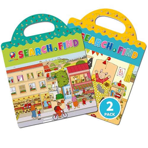 HOMESTEC 2 Stück Lapin Tom Wiederverwendbare Aufkleberbuch, Kreatives DIY Spiel Ohne Kleber, Kreativer Spaß für Kinder im Alter von 2-4 Jahren HOMESTEC 2 Stück Lapin Tom Wiederverwendbare Aufkleberbuch, Kreatives DIY Spiel Ohne Kleber, Kreativer Spaß für Kinder im Alter von 2-4 Jahren von HOMESTEC