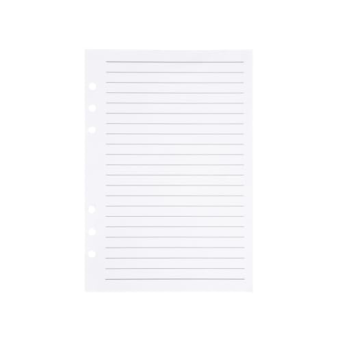 Homla Einsatz Einlegeblätter, Papier, Liniert, Weiß, A5, 100% Papier Homla Einsatz Einlegeblätter, Papier, Liniert, Weiß, A5, 100% Papier von HOMLA