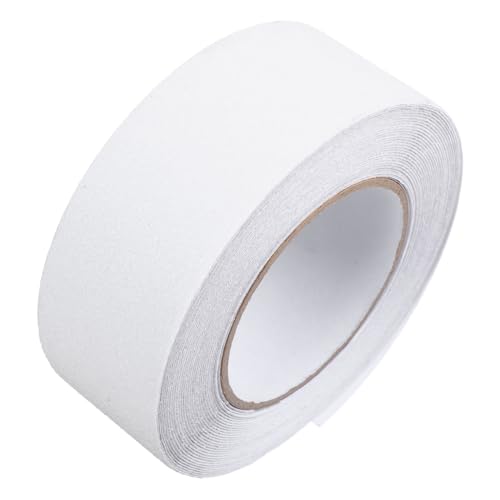 HOMOBABE 1 Rolle Antirutsch Klebeband Transparent Hochwertige PVC Rutschfestigkeit für Treppen Strapazierfähig und Wetterbeständig für und Außenbereiche von HOMOBABE