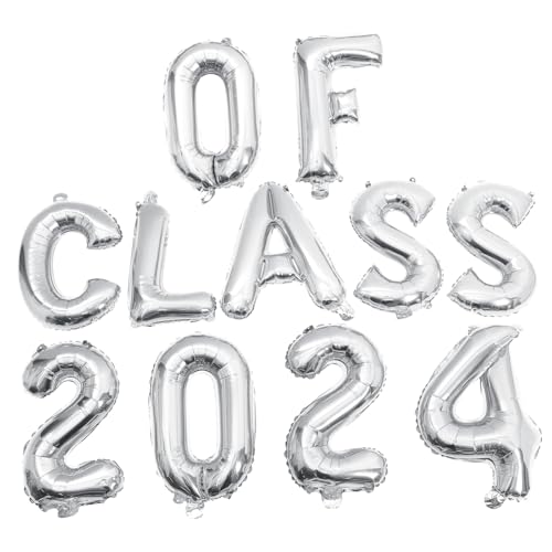 HOMOBABE 1 Satz Dekoratives Ballon Set Class Of für Abschlussfeier Graduation Party Balloons Kreative Partydekoration Einfach Zusammenzubauen Vielseitig Einsetzbar Fotorequisiten für von HOMOBABE