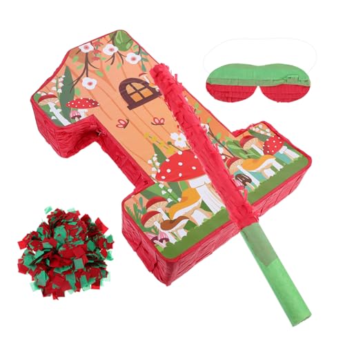 HOMOBABE 1 Satz Mushroom Pinata für Geburtstag Niedliches Design für Befüllbare Piñata für Süßigkeiten und Partydekoration Lustiges für Candy Smash Spiele Must Have für Einzigartige Feiern HOMOBABE 1 Satz Mushroom Pinata für Geburtstag Niedliches Design für Befüllbare Piñata für Süßigkeiten und Partydekoration Lustiges für Candy Smash Spiele Must Have für Einzigartige Feiern von HOMOBABE