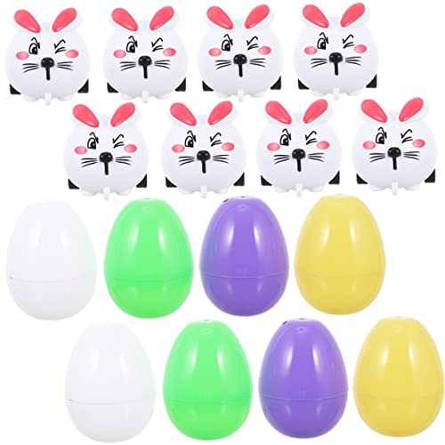 HOMOBABE 1 Satz Ostereispielzeugset Hase Eierfüller für Kleinkinder für , Partygeschenke Füller für Goodie-Bags für Korbfüller Plastik von HOMOBABE