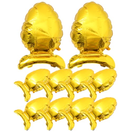 HOMOBABE 10 Stück Osterei-Luftballon aus Aluminiumfolie Party schmücken Kernstück Mubarak Hallo für easter teigroller ostern Aluminiumfolienballon Osterballons Dekorative Luftballons Golden HOMOBABE 10 Stück Osterei-Luftballon aus Aluminiumfolie Party schmücken Kernstück Mubarak Hallo für easter teigroller ostern Aluminiumfolienballon Osterballons Dekorative Luftballons Golden von HOMOBABE