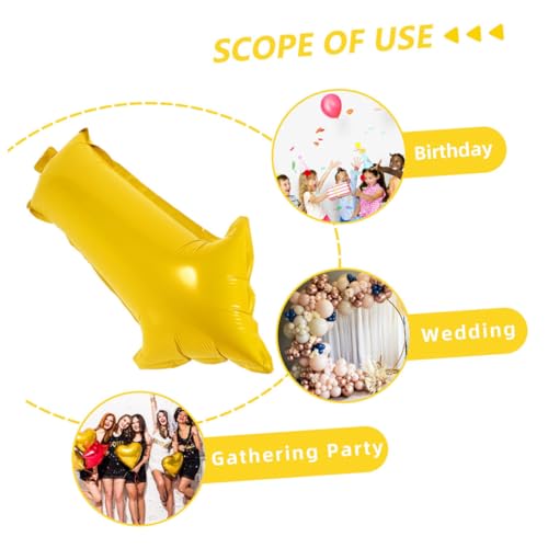 HOMOBABE 10 Stück Teiliges Gelbe Luftballons aus Pe Aluminiumfolie Langlebig und Vielseitig Dekorativ für Geburtstag Hochzeit Party Indoor Outdoor Leuchtend und Fotogen HOMOBABE 10 Stück Teiliges Gelbe Luftballons aus Pe Aluminiumfolie Langlebig und Vielseitig Dekorativ für Geburtstag Hochzeit Party Indoor Outdoor Leuchtend und Fotogen von HOMOBABE
