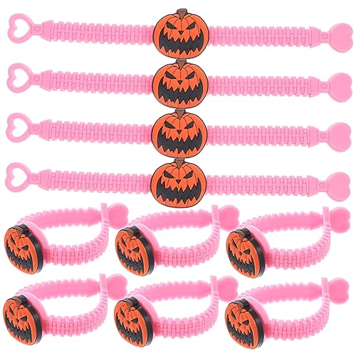 HOMOBABE 10 Stück Teiliges Halloween Handgelenkband für Abnehmbare Cartoon Armbänder Partyzubehör für Halloween und Kreative DIY Aktivitäten von HOMOBABE