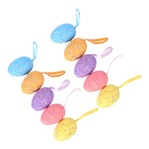 HOMOBABE 10 Stück ostern hängende dekorationen Dekorateur Ostern gefüllte Eier Eierdekoration schmücken bunt für spielzeuge für Ostereier-Anhänger osterei dekorieren HOMOBABE 10 Stück ostern hängende dekorationen Dekorateur Ostern gefüllte Eier Eierdekoration schmücken bunt für spielzeuge für Ostereier-Anhänger osterei dekorieren von HOMOBABE