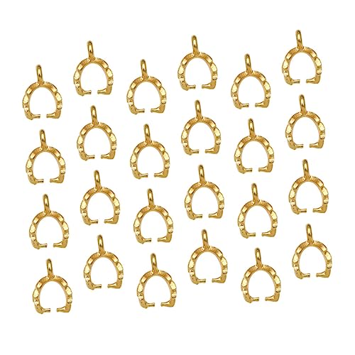 HOMOBABE 100 Stück Legierungs Anhänger in Blattform Mini für Einfache Schmuckherstellung Langlebig und Vielseitig für Halsketten Armbänder Schlüsselanhänger DIY Basteln Goldfarben von HOMOBABE