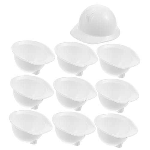 HOMOBABE 10Stücke Schutzhelme Puppenhüte für DIY Dekoration für Geburtstagsfeiern Halloween und Sportliche Events Leuchtend Kompakt und Leicht für Puppen HOMOBABE 10Stücke Schutzhelme Puppenhüte für DIY Dekoration für Geburtstagsfeiern Halloween und Sportliche Events Leuchtend Kompakt und Leicht für Puppen von HOMOBABE