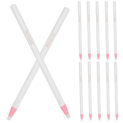 HOMOBABE 12 Stück Teiliges Wax Marker Pens Abziehbare Wachsmalstifte mit Papierhülle Praktische Crayon Pencils zum Zeichnen und Markieren Möbeln Sicher und Bruchsicher von HOMOBABE