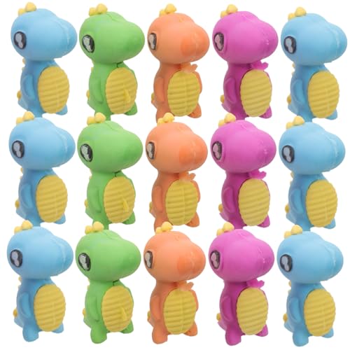 HOMOBABE 15Stücke Bunter Radiergummis für Abnehmbare Tierformen Kreatives Design Zufälligen Farben als für Goodie Bags von HOMOBABE