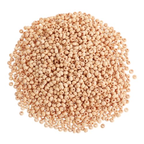HOMOBABE 1800 Stück Teiliges Holzperlen Rund Naturholz DIY Bastelperlen Schmuckherstellung Zubehör für Armband Anhänger Kreative Handarbeiten HOMOBABE 1800 Stück Teiliges Holzperlen Rund Naturholz DIY Bastelperlen Schmuckherstellung Zubehör für Armband Anhänger Kreative Handarbeiten von HOMOBABE