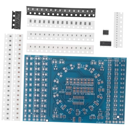 HOMOBABE 1Satz Lötpraxis für Elektronische Komponenten Lötplatine mit Bauteilen DIY Lötübungen für Anfänger und Fortgeschrittene Langlebige Materialien für Effektives HOMOBABE 1Satz Lötpraxis für Elektronische Komponenten Lötplatine mit Bauteilen DIY Lötübungen für Anfänger und Fortgeschrittene Langlebige Materialien für Effektives von HOMOBABE