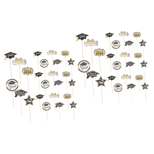 HOMOBABE 2 Sätze Abschlussfeier Karte Cupcake Topper Kleiner Kuchenaufsatz Dessertaufsatz Abschlussaufsatz Vorspeisenaufsatz Kleines Cupcake Aufsätze Papier 24 Stück * 2 HOMOBABE 2 Sätze Abschlussfeier Karte Cupcake Topper Kleiner Kuchenaufsatz Dessertaufsatz Abschlussaufsatz Vorspeisenaufsatz Kleines Cupcake Aufsätze Papier 24 Stück * 2 von HOMOBABE