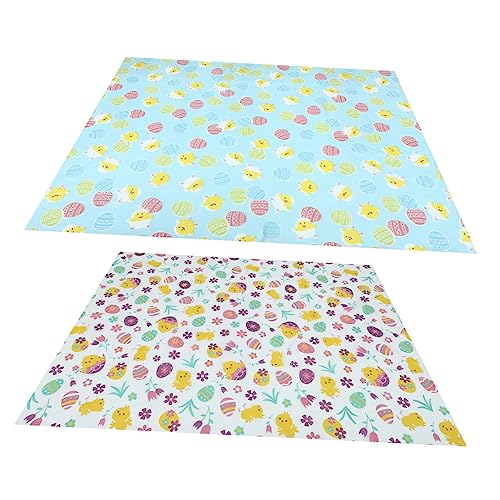 HOMOBABE 2 Stück Ostern Tischdecke frühlings tischdecke Festliche Tischdekoration Urlaub Tischdecke Abdeckung für Tücher funkeln Tischtuch Plastische Tischdecken Plastik Zufällige Farbe HOMOBABE 2 Stück Ostern Tischdecke frühlings tischdecke Festliche Tischdekoration Urlaub Tischdecke Abdeckung für Tücher funkeln Tischtuch Plastische Tischdecken Plastik Zufällige Farbe von HOMOBABE
