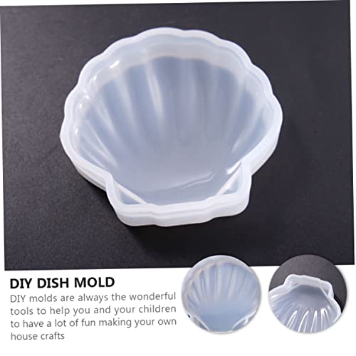 HOMOBABE 2 Stück Teiliges Silikonformen Meerestiere DIY Gießformen für Seestern und Muschel Dekoration Lebensmittelecht Flexibel Wiederverwendbar für Seife Kerzen und Bastelprojekte von HOMOBABE