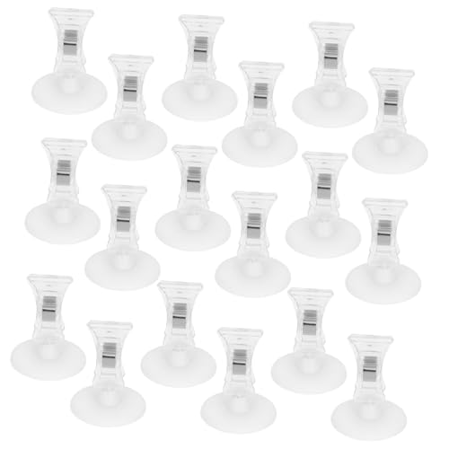 HOMOBABE 20 Stück Kunststoff Display Clips für Preisschilder und Etiketten Leichte Stabile Rundclip Halterung für Regale und Tabletts im Einzelhandel und Bürogebrauch HOMOBABE 20 Stück Kunststoff Display Clips für Preisschilder und Etiketten Leichte Stabile Rundclip Halterung für Regale und Tabletts im Einzelhandel und Bürogebrauch von HOMOBABE