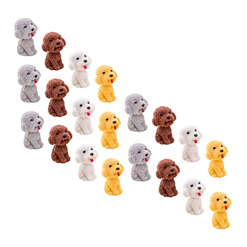 HOMOBABE 20 Stück Teiliges Cartoon Radiergummis Hund Form für Bunte Schreibwaren für Schüler und Kreative Anwendungen Zufällige Farben Zufällige Farbe von HOMOBABE