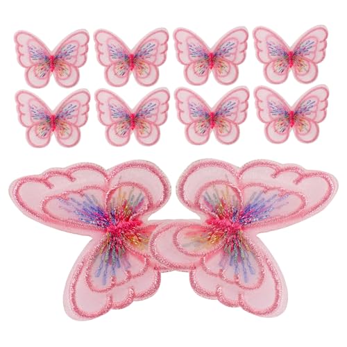 HOMOBABE 20 Stück Teiliges Schmetterling Aufnäher Bestickte Organza Patches zum Aufbügeln und Aufnähen Leichte DIY Kleidung Hüte Taschen Dekoration Langlebig und Fein Gearbeitet HOMOBABE 20 Stück Teiliges Schmetterling Aufnäher Bestickte Organza Patches zum Aufbügeln und Aufnähen Leichte DIY Kleidung Hüte Taschen Dekoration Langlebig und Fein Gearbeitet von HOMOBABE