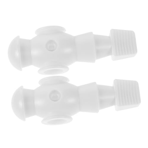 HOMOBABE 2stücke Tischfußballspieler Set Weiße Fußballfiguren Für Tischfußballmaschinen Kompatibel Mit Verschiedenen Modellen Für DIY-projekte Und Individuelle Gestaltung Dekorative von HOMOBABE