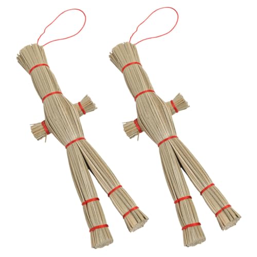 HOMOBABE 2stücke Vogelscheuchen Schlüsselanhänger Lustige Halloween Deko Cartoon Vogelscheuche Für Party Und Garten Große Ornamente Langlebiges Gras-Material Dekoration Für HOMOBABE 2stücke Vogelscheuchen Schlüsselanhänger Lustige Halloween Deko Cartoon Vogelscheuche Für Party Und Garten Große Ornamente Langlebiges Gras-Material Dekoration Für von HOMOBABE