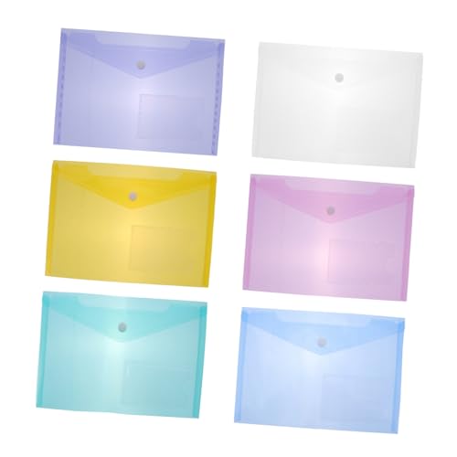 HOMOBABE 30 Stück Teiliges Transparente Dokumententaschen aus Kunststoff mit Praktischer Einstecktasche Vielseitiger Aufbewahrung für Büro und Schule zur Übersichtlichen Organisation HOMOBABE 30 Stück Teiliges Transparente Dokumententaschen aus Kunststoff mit Praktischer Einstecktasche Vielseitiger Aufbewahrung für Büro und Schule zur Übersichtlichen Organisation von HOMOBABE