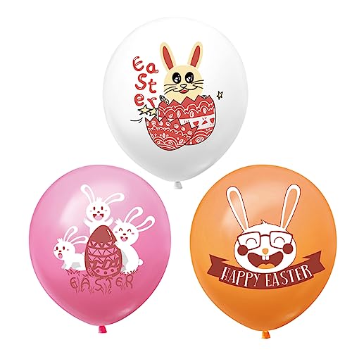 HOMOBABE 30 Stück Zubehör Für Die Osterparty Junge Hasen-geburtstagsdekorationen Kaninchen Ballon Gastgeschenke Hochzeit Osterartikel HOMOBABE 30 Stück Zubehör Für Die Osterparty Junge Hasen-geburtstagsdekorationen Kaninchen Ballon Gastgeschenke Hochzeit Osterartikel von HOMOBABE