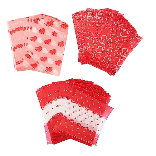 HOMOBABE 300 Stück Nougat Verpackungsfolie Süßigkeiten Wrapper für Partys Geburtstage Hochzeiten Valentinstag Teepartys und Vielseitig Einsetzbar für Bonbons Kekse und Nougat von HOMOBABE