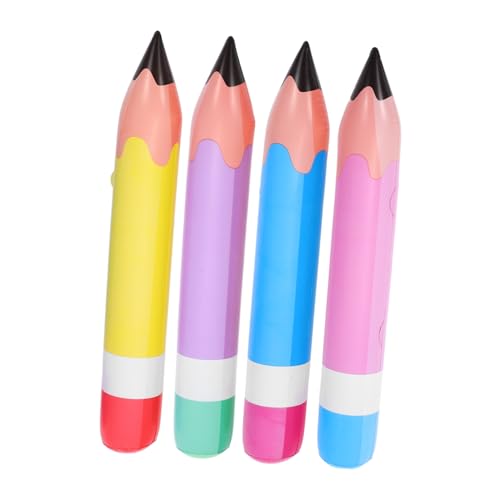 HOMOBABE 4 Stück Aufblasbares Bleistiftspielzeug Lustige Große Bleistift Requisiten Riesige Buntstift Requisite Aufblasbar Für Partys Aufblasbare Buntstifte Für Schulpartys HOMOBABE 4 Stück Aufblasbares Bleistiftspielzeug Lustige Große Bleistift Requisiten Riesige Buntstift Requisite Aufblasbar Für Partys Aufblasbare Buntstifte Für Schulpartys von HOMOBABE