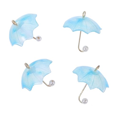 HOMOBABE 4 Stück Teiliges Mini Regenschirm Ohranhänger DIY Charms Ohrring Zubehör Acryl Kreativ Bunte Ohrschmuck Bastelmaterial für Handmade Ohrringe Geschenk HOMOBABE 4 Stück Teiliges Mini Regenschirm Ohranhänger DIY Charms Ohrring Zubehör Acryl Kreativ Bunte Ohrschmuck Bastelmaterial für Handmade Ohrringe Geschenk von HOMOBABE
