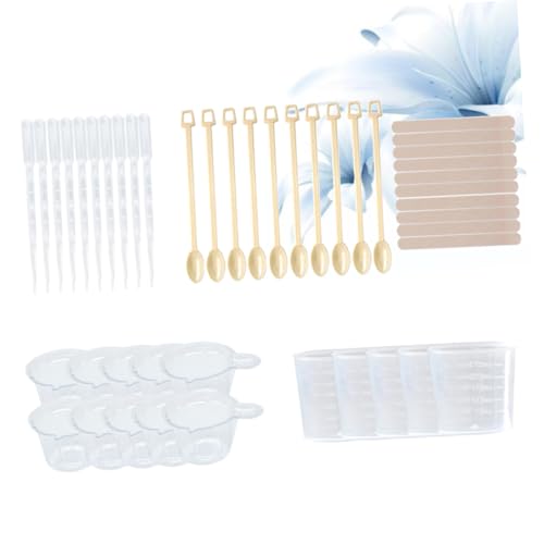 HOMOBABE 45 Stück Teiliges Transparentes Epoxidharz DIY Werkzeugset Epoxy Resin Tools für Schmuckherstellung und Bastelarbeiten Anfänger und Profis Geeignet HOMOBABE 45 Stück Teiliges Transparentes Epoxidharz DIY Werkzeugset Epoxy Resin Tools für Schmuckherstellung und Bastelarbeiten Anfänger und Profis Geeignet von HOMOBABE
