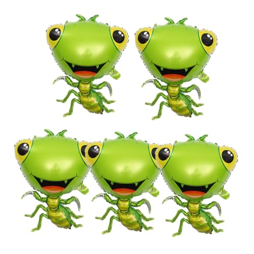 HOMOBABE 5 Stück Große Aufblasbare Mantis Folienballons Cartoon Tierballons für Partys Dekoration Fotohintergrund und Kindergeburtstage von HOMOBABE