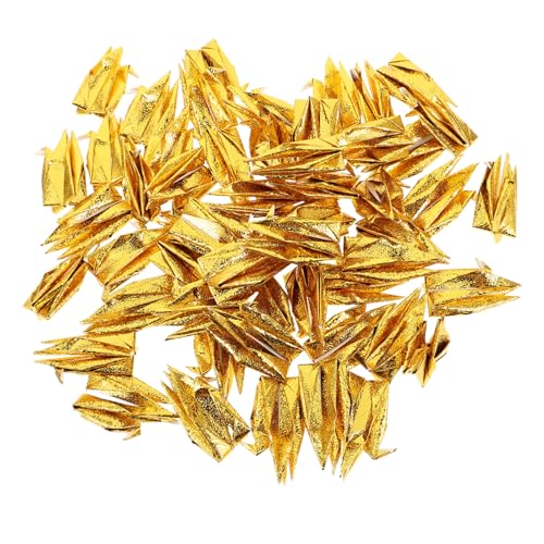 HOMOBABE 50 Stück Teiliges Origami Goldfarben Diy Perlmutt Papier Mobile Hängedekoration für Babyzimmer Hochzeit Wohnzimmer Partyraum HOMOBABE 50 Stück Teiliges Origami Goldfarben Diy Perlmutt Papier Mobile Hängedekoration für Babyzimmer Hochzeit Wohnzimmer Partyraum von HOMOBABE