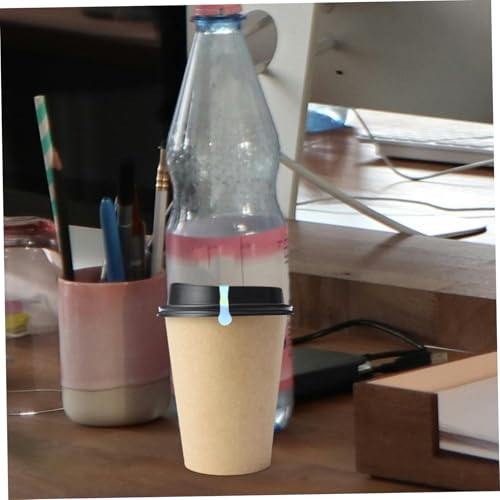 HOMOBABE 500 Stück Manipulationssichere Pvc siegelaufkleber Selbstklebende Sicherheitsetiketten mit Starkem Kleber Streifenform für Flaschenversiegelung und Verpackungskennzeichnung von HOMOBABE
