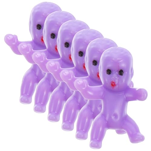 HOMOBABE 50Stücke Babyfiguren Entzückende Plastikbabys Dekoration für Sicheres für Kreative Bastelprojekte von HOMOBABE