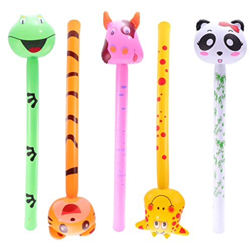 HOMOBABE 5Stücke Aufblasbare Tier Spielzeuge PVC Aufblasbare Tierfiguren für Pädagogisches für Partys und Kreative Spielstunden Schnell Aufblasbar und Leicht zu Verstauen HOMOBABE 5Stücke Aufblasbare Tier Spielzeuge PVC Aufblasbare Tierfiguren für Pädagogisches für Partys und Kreative Spielstunden Schnell Aufblasbar und Leicht zu Verstauen von HOMOBABE