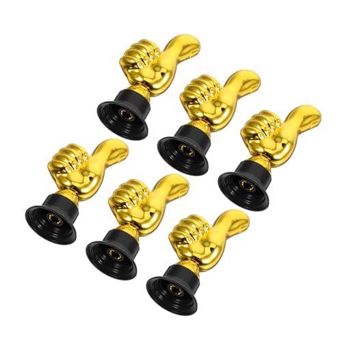 HOMOBABE 6 Stück Mini Auszeichnungstrophäen aus Kunststoff Motivationspreise für Partys Sportevents und Belohnungen für Erwachsene Spaßige Pokale für Besondere Anlässe von HOMOBABE