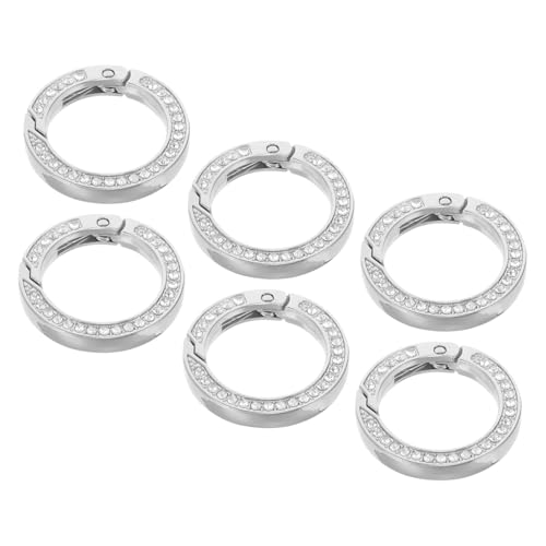 HOMOBABE 6 Stück Teiliges Kleine Runde Metall Schlüsselringe für DIY Schlüsselanhänger Langlebige Autoschlüssel Zubehör Robust und Praktisch für Kreative Bastelarbeiten HOMOBABE 6 Stück Teiliges Kleine Runde Metall Schlüsselringe für DIY Schlüsselanhänger Langlebige Autoschlüssel Zubehör Robust und Praktisch für Kreative Bastelarbeiten von HOMOBABE