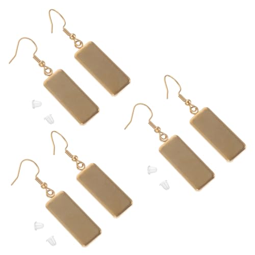 HOMOBABE 6 Stück Teiliges aus Edelstahl Rechteckige Anhänger Blanko für DIY Ohrringe Goldfarbene Schmuckzubehör mit Innenmaß Ohrschmuck Bastelsets für Damen und Anfänger HOMOBABE 6 Stück Teiliges aus Edelstahl Rechteckige Anhänger Blanko für DIY Ohrringe Goldfarbene Schmuckzubehör mit Innenmaß Ohrschmuck Bastelsets für Damen und Anfänger von HOMOBABE