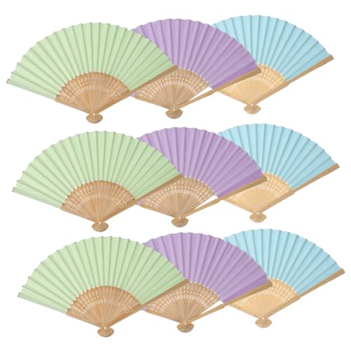 HOMOBABE 9 Stück Teiliges Set Blanko Fächer Diy Papierfächer zum Malen für Faltbare Handfächer für Hochzeiten Partys und Heimdekoration HOMOBABE 9 Stück Teiliges Set Blanko Fächer Diy Papierfächer zum Malen für Faltbare Handfächer für Hochzeiten Partys und Heimdekoration von HOMOBABE