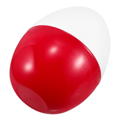 HOMOBABE Giant Befüllbare Ostereier Weiße Rote Öffnung für Party Dekoration und für Ostern und Festlichkeiten Viel für Süßigkeiten von HOMOBABE