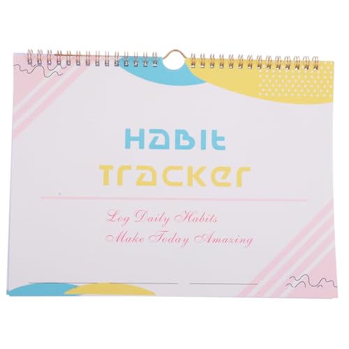 HOMOBABE Habit Tracker Planner mit Undatiertem Design Übersichtlicher Zielplaner für Englisch Lernen Tages und Monatsübersicht Notizbereich für Effizientes Gewohnheitstracking und HOMOBABE Habit Tracker Planner mit Undatiertem Design Übersichtlicher Zielplaner für Englisch Lernen Tages und Monatsübersicht Notizbereich für Effizientes Gewohnheitstracking und von HOMOBABE