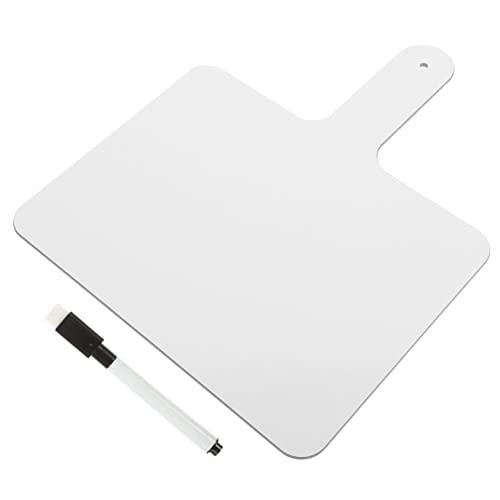 HOMOBABE Handliches Doppelseitiges Whiteboard Dry Erase Board Small Schreibtafel für Unterricht und Spiele Teiliges mit Abwischbarer Oberfläche als Antworttafel und Punktetafel von HOMOBABE